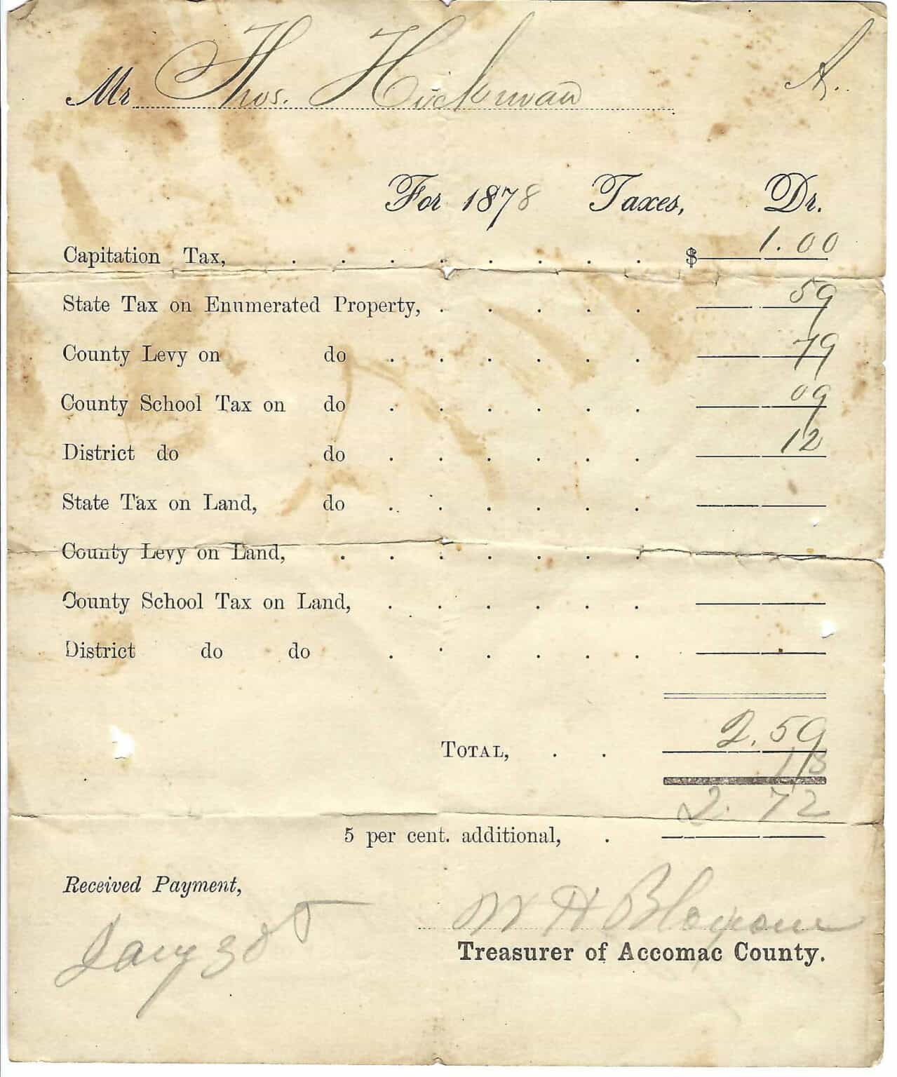 Our History Dublin Farms Horntown, VA